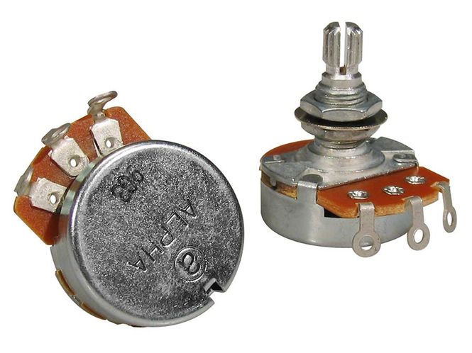 Hovedbilde Alpha 500K Audio Potentiometer 10 mm