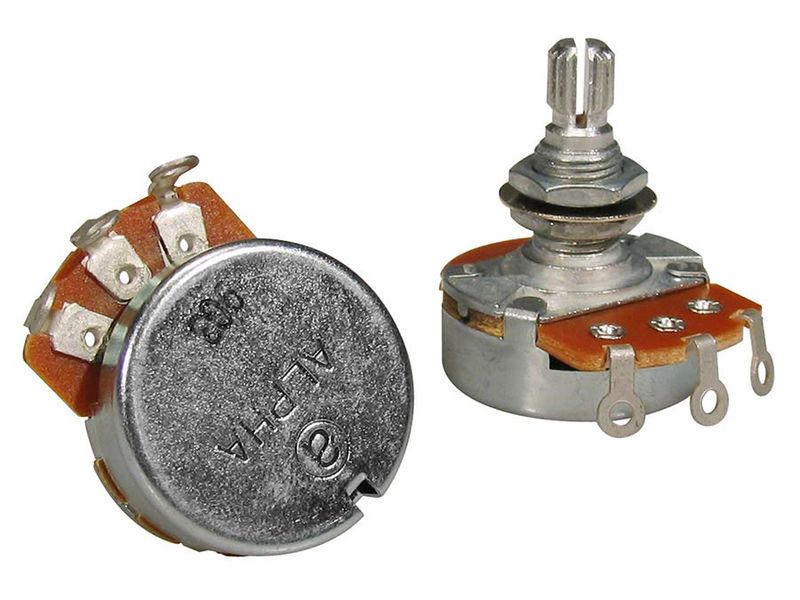 Alpha 500K Audio Potentiometer 10 mm