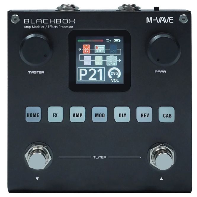 Hovedbilde M-vave Blackbox gitar-multieffekt-pedal