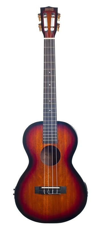 Mahalo Java Series, baritone ukulele, 1V+1T (MVT2), 3 tone sunburst, with padded bag & strap