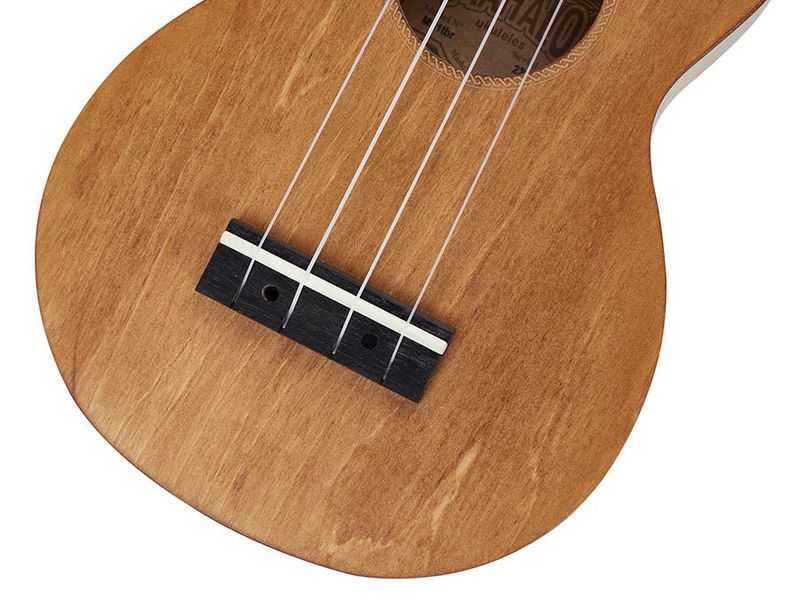 Mahalo Slimline Series, soprano ukulele, transparent brown, with bag