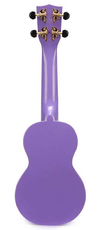 Mahalo Rainbow Series, soprano ukulele, purple, with bag