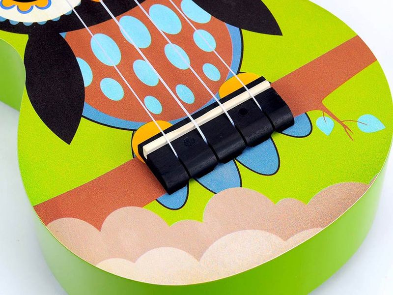 Mahalo Art Series, soprano ukulele OWL, with bag