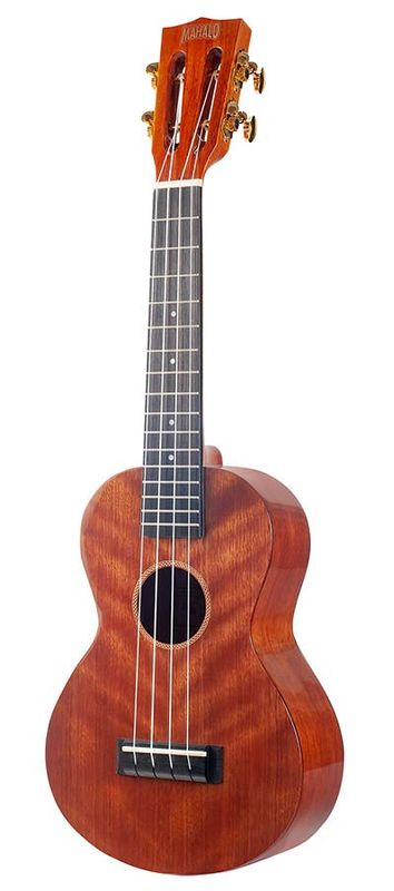 Mahalo Java Series, concert ukulele, vintage natural, with bag