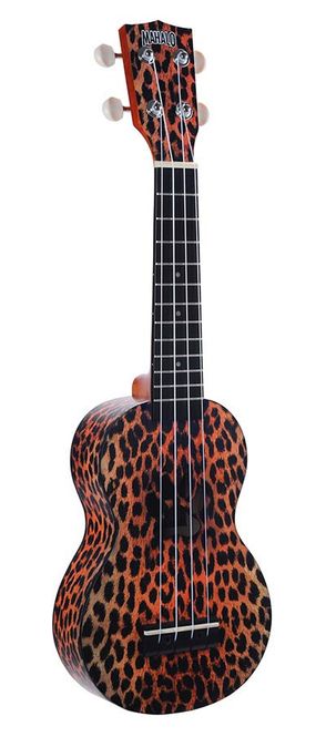 Hovedbilde Mahalo Art Series, soprano ukulele CHEETAH, with ...