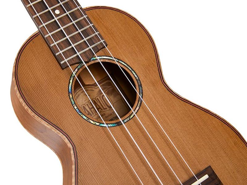 Mahalo Master Series, all solid soprano ukulele, natural, with bag