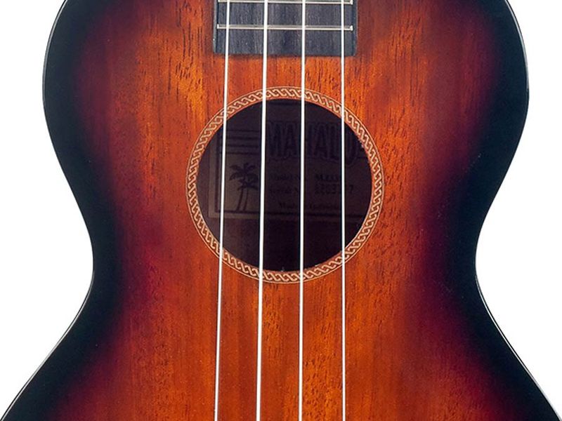 Mahalo Java Series, tenor ukulele, 3 tone sunburst, with bag