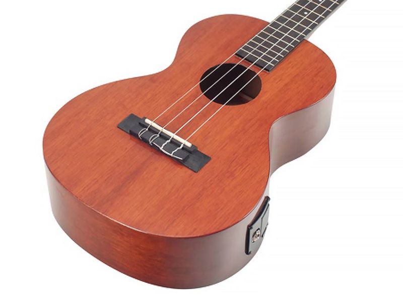 Mahalo Java Series, baritone ukulele, 1V+1T (MVT2), vintage natural, with padded bag & strap