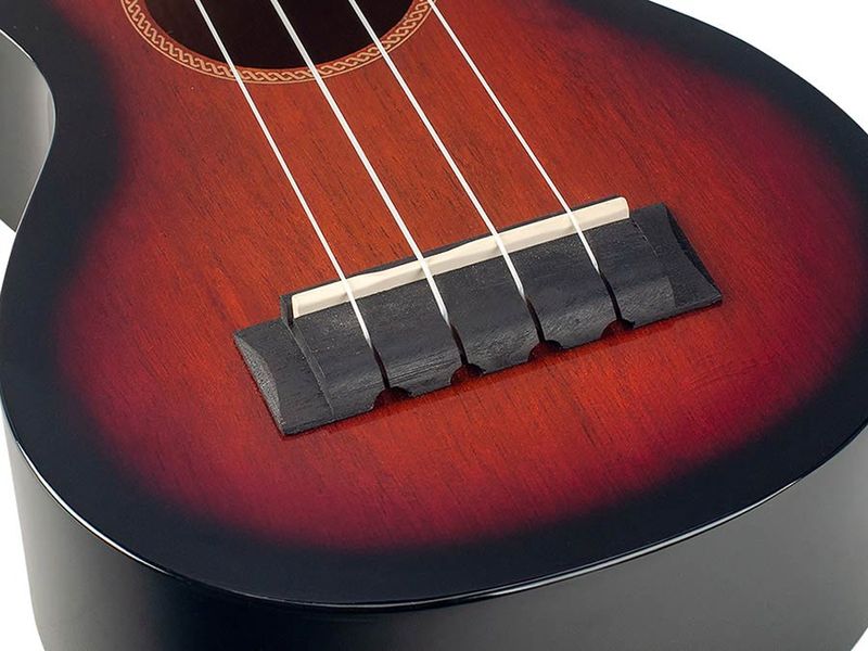 Mahalo Java Series, soprano ukulele, 3 tone sunburst, with bag