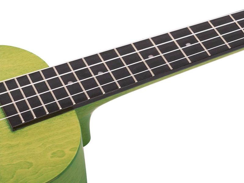 Mahalo Island Series, concert ukulele, sea green, with bag