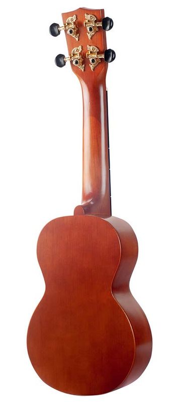 Mahalo Rainbow Series, soprano ukulele pack, brown, with essentials accessory pack