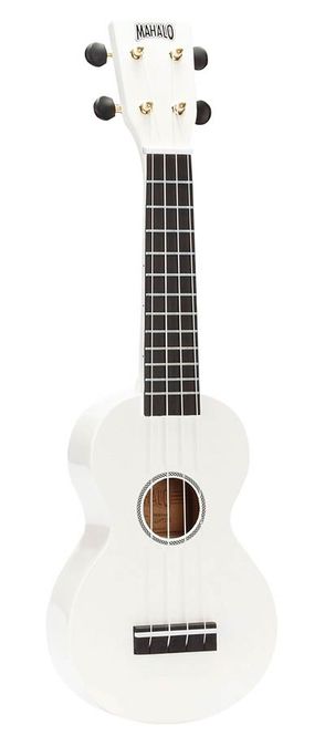 Hovedbilde Mahalo Rainbow Series, soprano ukulele, white, ...