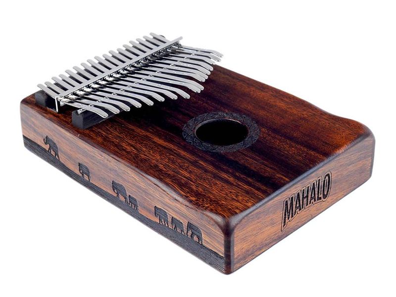 Mahalo  kalimba 17 keys TRADITIONAL, with tuning hammer and bag