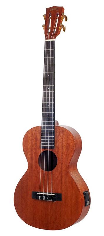 Mahalo Java Series, baritone ukulele, 1V+1T (MVT2), transparent brown, with padded bag & strap