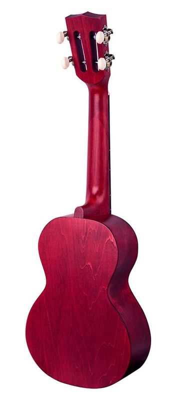 Mahalo Island Series, concert ukulele, cherry red, with bag