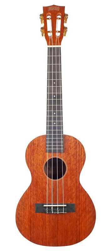 Mahalo Java Series, tenor ukulele, transparent brown, with bag