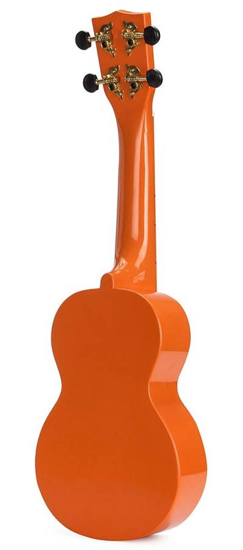Mahalo Rainbow Series, soprano ukulele, orange, with bag