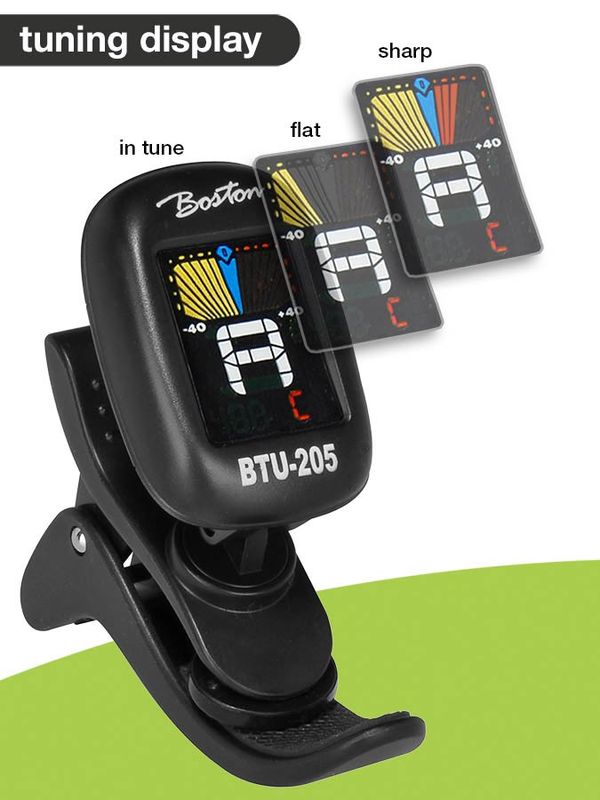 Boston BTU-205 Chromatic Clip Tuner