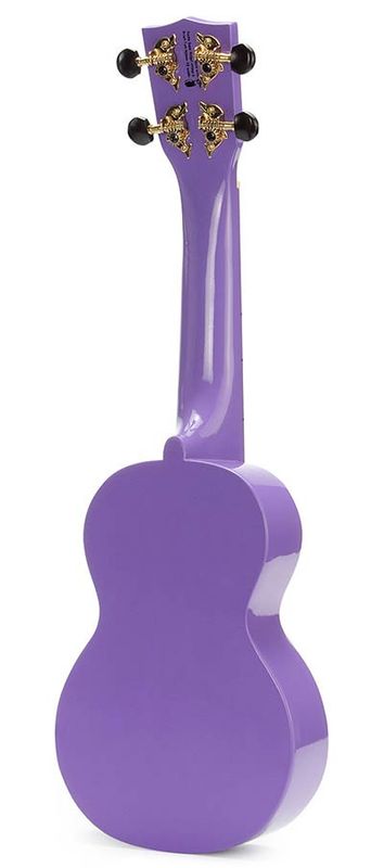 Mahalo Rainbow Series, soprano ukulele, purple, with bag