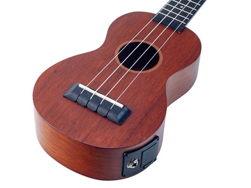 Mahalo Java Series, soprano ukulele, 1V+1T (MVT2), transparent brown, with bag