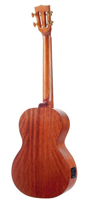 Mahalo Java Series, baritone ukulele, 1V+1T (MVT2), transparent brown, with padded bag & strap