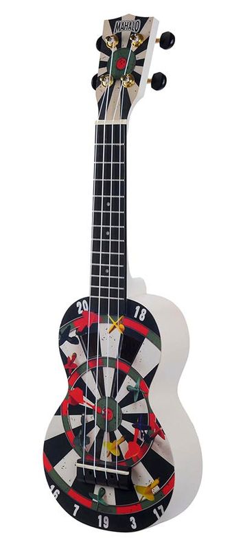 Mahalo Art Series, soprano ukulele DARTS, with bag