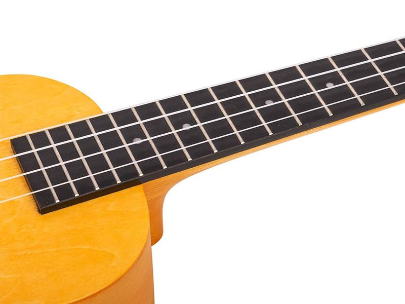 Mahalo Island Series, concert ukulele, sun flower, with bag