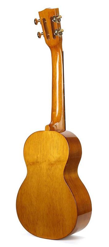 Mahalo Hano Series, tenor ukulele, vintage natural, with bag