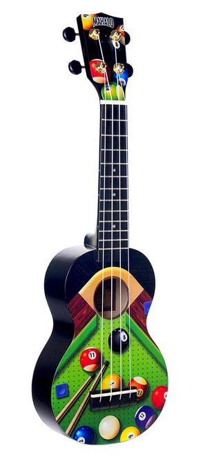 Hovedbilde Mahalo Art Series, soprano ukulele POOL, with bag
