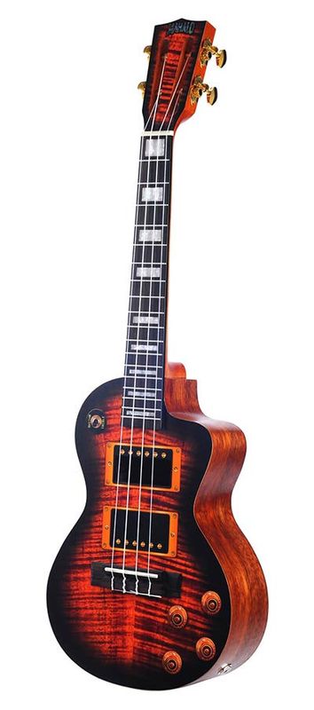 Mahalo Artist Elite Series, tenor ukulele ELECTRIC GUITAR, with MEQ2 9v preamp, with bag