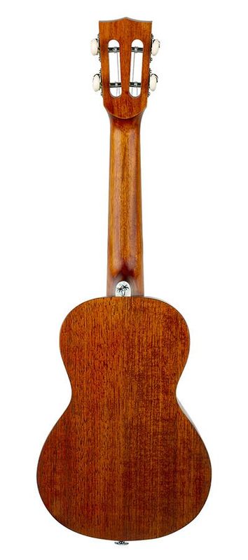 Mahalo Pearl Series, solid top concert ukulele, black, with bag