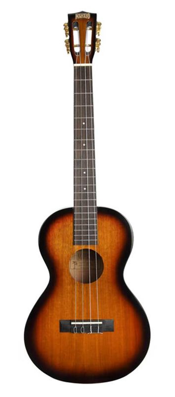 Mahalo Java Series, baritone ukulele, 3 tone sunburst, with padded bag & strap