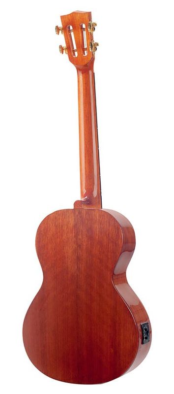 Mahalo Java Series, baritone ukulele, 1V+1T (MVT2), vintage natural, with padded bag & strap