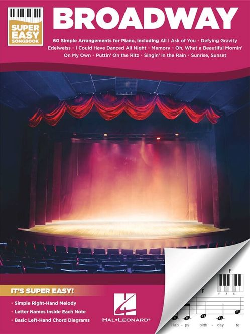Hovedbilde Broadway - Super Easy Songbook