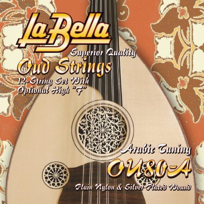 Hovedbilde La Bella OU80A-C Oud, Arabic CC Tuning