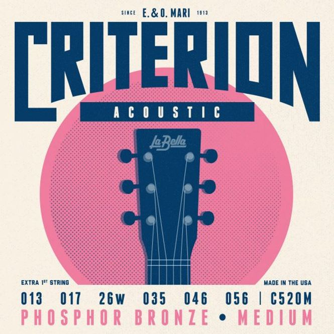 Hovedbilde La Bella C520M Criterion Acoustic, Phosphor ...