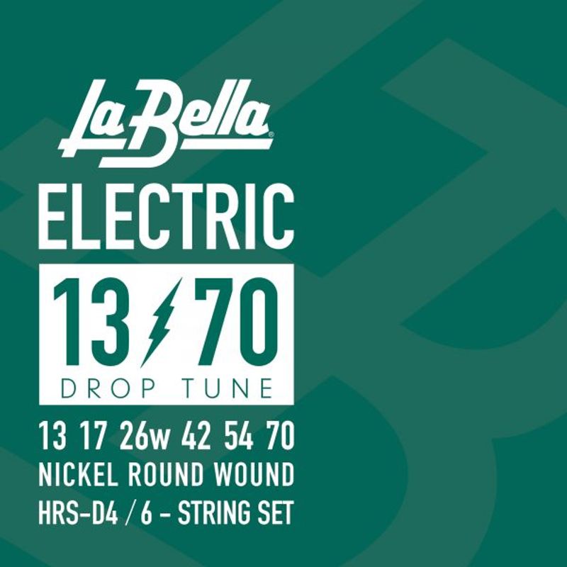 La Bella HRS-D4 Drop Tune Electric Guitar 13-70