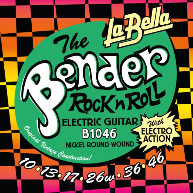Hovedbilde La Bella B1046 Bender Electric Guitar 10-46
