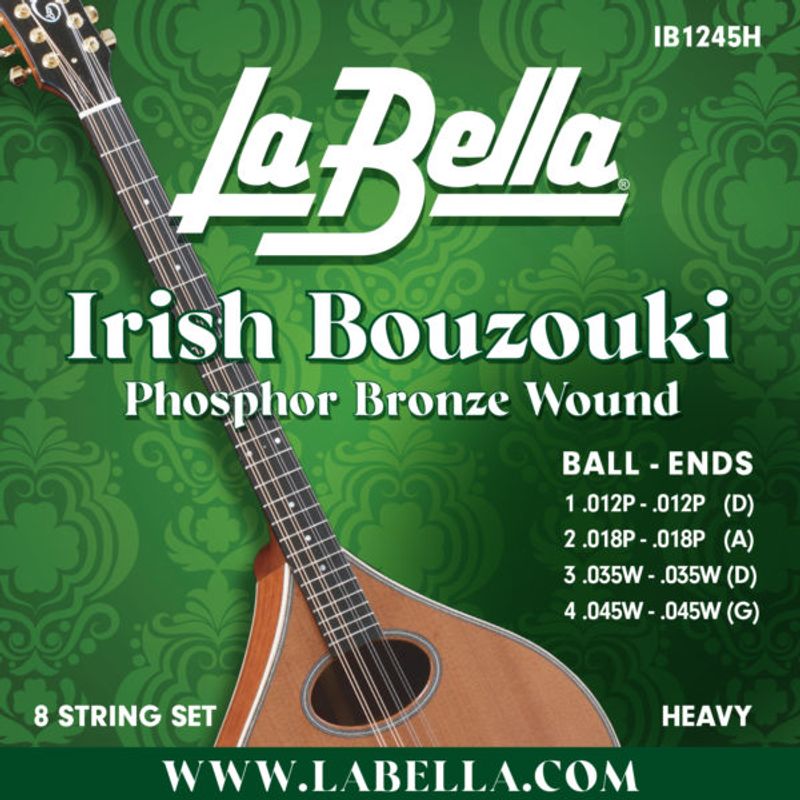 La Bella IB1245H Irish Bouzouki, Heavy