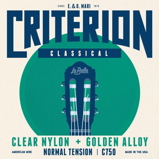 Hovedbilde La Bella C750 Criterion Classical, Clear Nylon, ...
