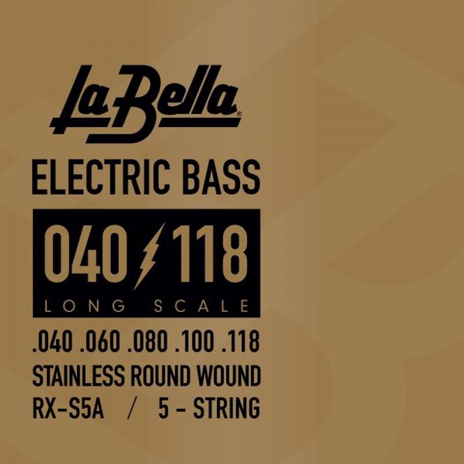 Hovedbilde La Bella RX-S5A Bass Rx Series, Stainless, ...