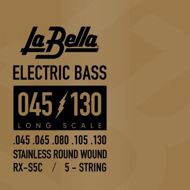 Hovedbilde La Bella RX-S5C Bass Rx Series, Stainless, ...