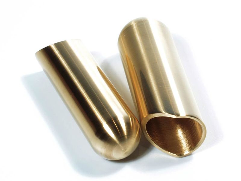 The Rock Slide Polished Brass Balltip Slide - Large