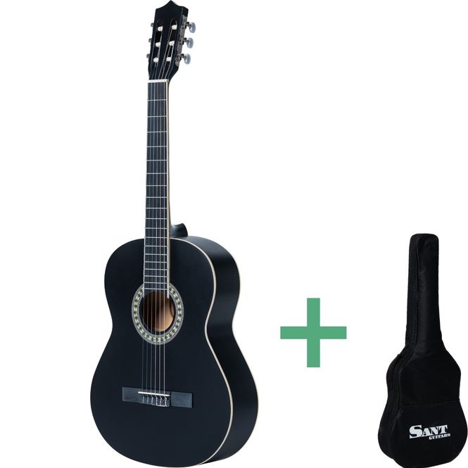 Hovedbilde Sant Guitars CL-50L SBK spansk gitar, ...