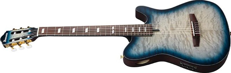 Ibanez FRH20QMN-CTL Nylonsträngad m.mik, Thin body