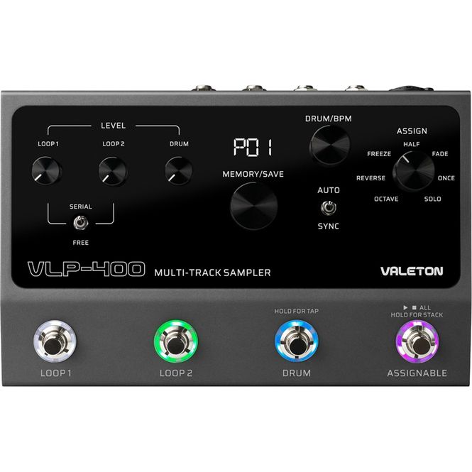 Hovedbilde Valeton VLP-400 gitar-multieffekt-pedalbrett