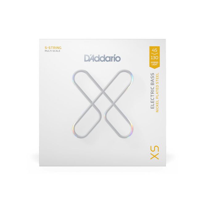 Hovedbilde D'Addario XSB45130MS Strängset Elbass XSB Coated ...