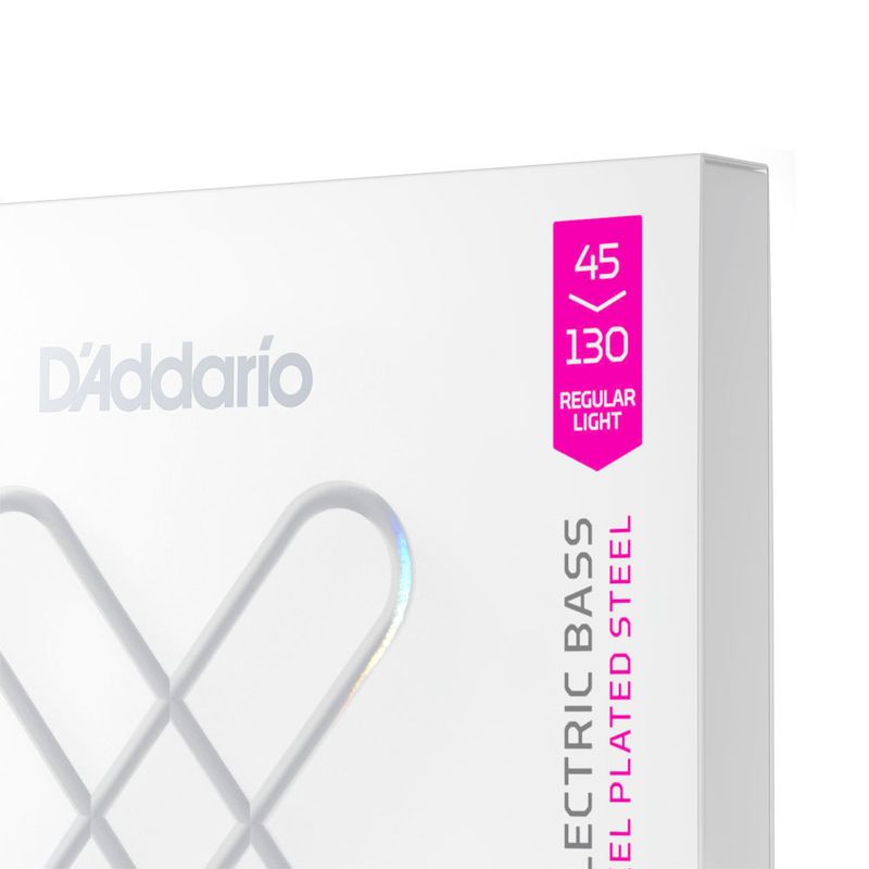 D'Addario XSB45130 Strängset Elbass XSB Coated Nickel Steel 45-130, 5-str.