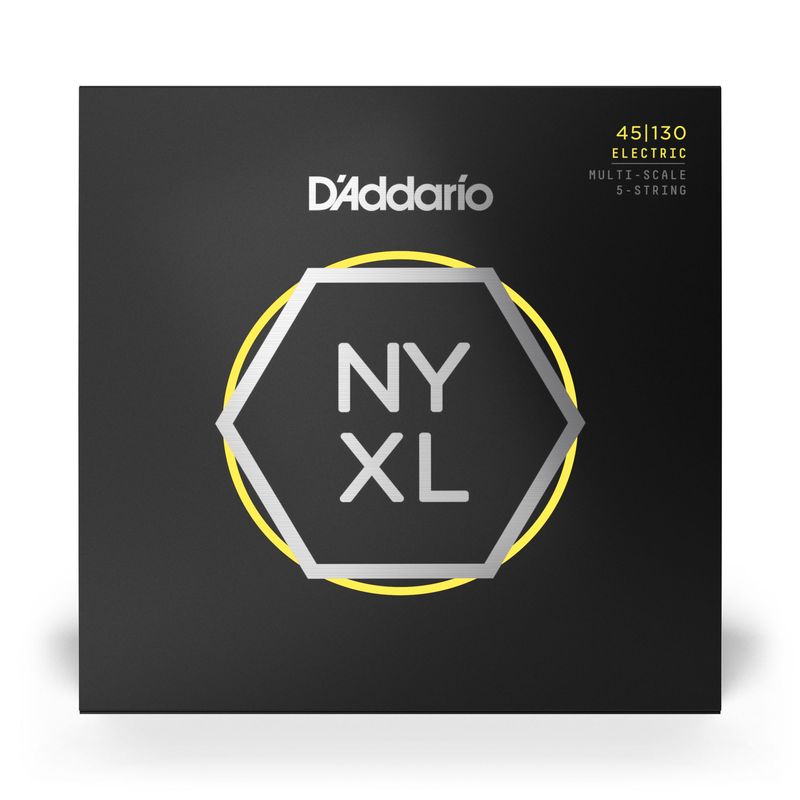 D'Addario NYXL45130MS Strengesett Elbass NYXL  045-130 for 37