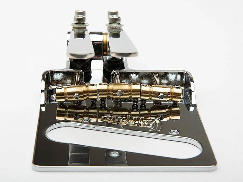 Allparts Certano T-Bender, B&G-bender bridge for Tele, chrome